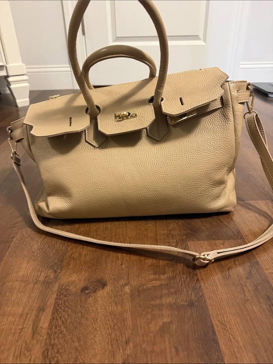 madbag Handbags - MADBAG Classic Structured WomenbBag in Beige